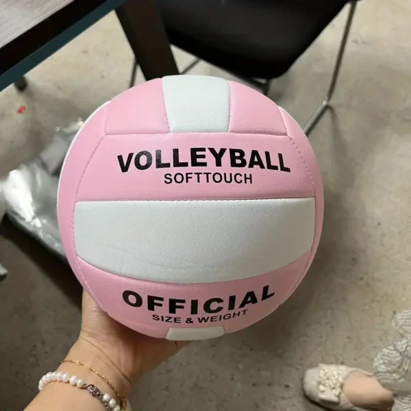 Soft Pink Volleyball - Official Size 5
