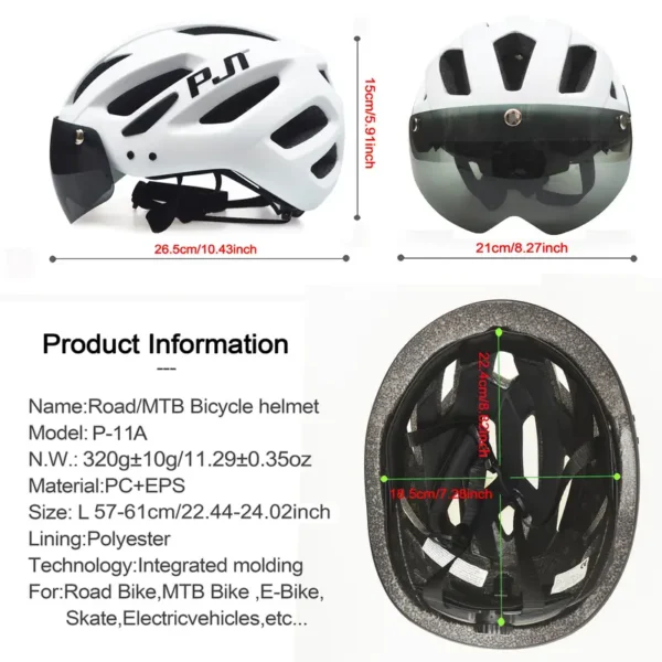 PJT 4-in-1 Bike Helmet
