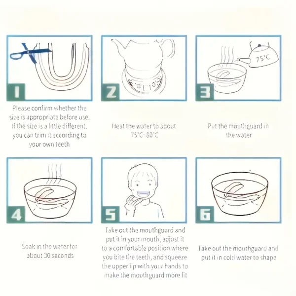 bfbde450-bb58-4fff-aab7-f6a6b83b3a91 4pcs EVA Mouth Guards - Shock-Absorbing & Transparent